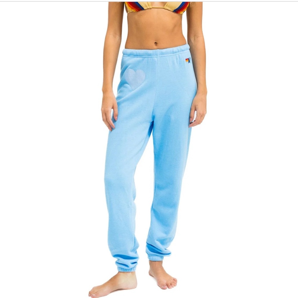 Aviator Nation Light Blue Sweatpants